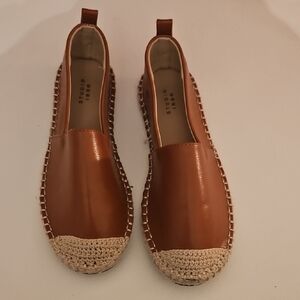 Studio 1886 Brown and Cream Espadrilles
